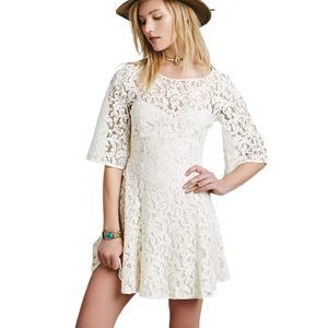 free people gypsy mountain mini dress size m euc